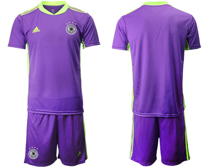 Men 2021 World Cup National Germany purple goalkeeper Soccer Jerseys->germany jersey->Soccer Country Jersey
